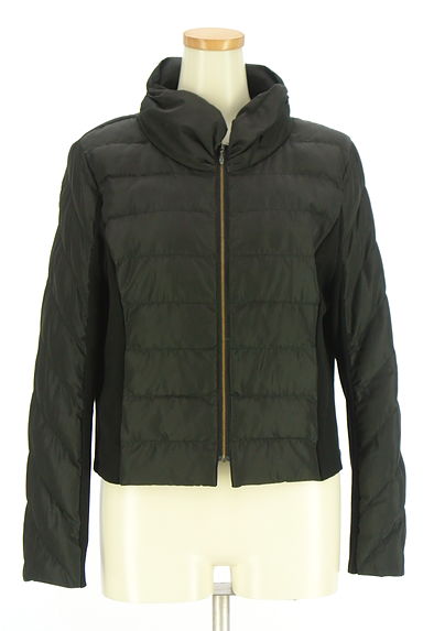 HIROKO BIS（ヒロコビス）の古着「異素材切替中綿ショートコート（ブルゾン・スタジャン）」大画像１へ