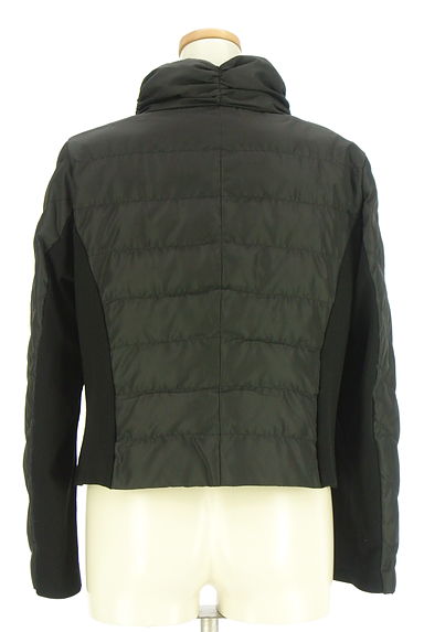 HIROKO BIS（ヒロコビス）の古着「異素材切替中綿ショートコート（ブルゾン・スタジャン）」大画像２へ