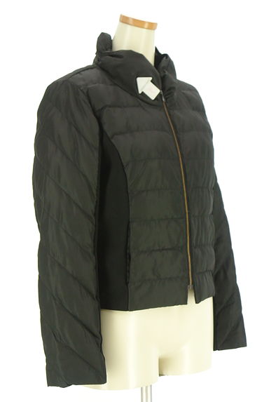 HIROKO BIS（ヒロコビス）の古着「異素材切替中綿ショートコート（ブルゾン・スタジャン）」大画像４へ