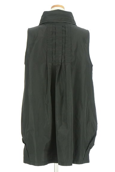 KEIKO KISHI（ケイコキシ）の古着「ミドル丈オーバーサイズAラインベスト（ブルゾン・スタジャン）」大画像２へ