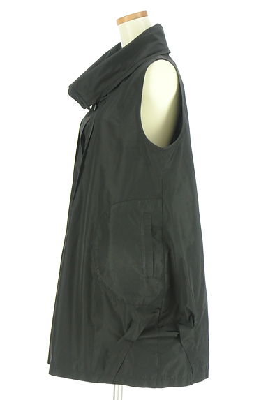 KEIKO KISHI（ケイコキシ）の古着「ミドル丈オーバーサイズAラインベスト（ブルゾン・スタジャン）」大画像３へ