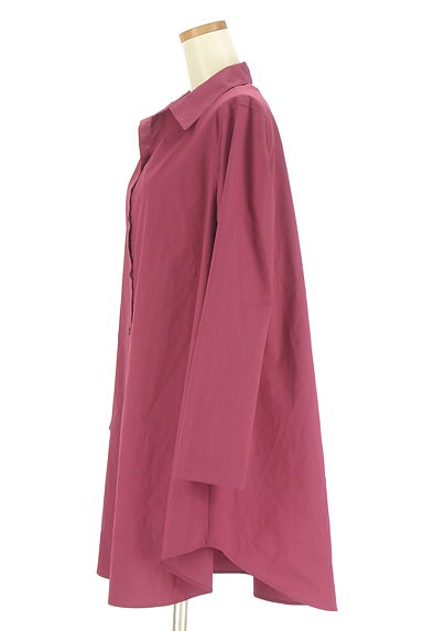 KEIKO KISHI（ケイコキシ）の古着「フレアシャツワンピース（ワンピース・チュニック）」大画像３へ