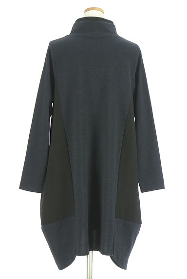 KEIKO KISHI（ケイコキシ）の古着「イレギュラーヘムモックネックニットワンピース（ワンピース・チュニック）」大画像２へ