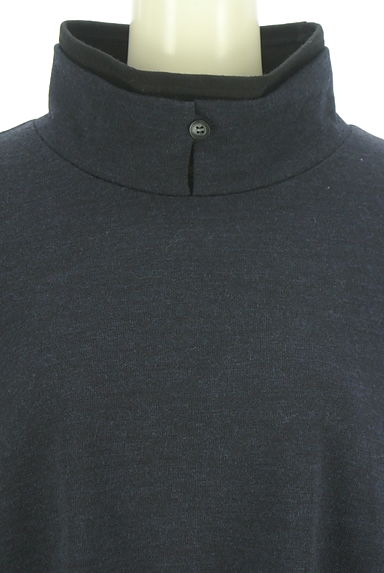 KEIKO KISHI（ケイコキシ）の古着「イレギュラーヘムモックネックニットワンピース（ワンピース・チュニック）」大画像４へ