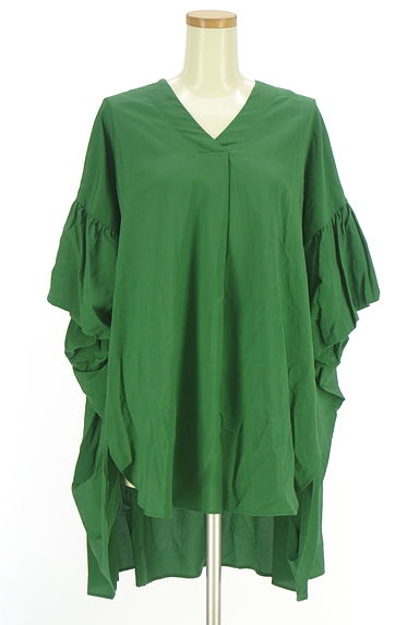 OSMOSIS（オズモーシス）の古着「Vネックカットソー（カットソー・プルオーバー）」大画像１へ