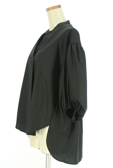 OSMOSIS（オズモーシス）の古着「ボリューム袖スキッパーブラウス（カットソー・プルオーバー）」大画像３へ