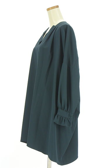 OSMOSIS（オズモーシス）の古着「loaf キーネックカットソー（ワンピース・チュニック）」大画像３へ