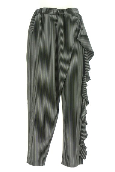 OSMOSIS（オズモーシス）の古着「loaf サイドフリルピンストライプ柄パンツ（パンツ）」大画像１へ