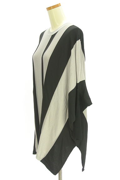 OSMOSIS（オズモーシス）の古着「オーバーサイズドルマンニットチュニック（ニット）」大画像３へ