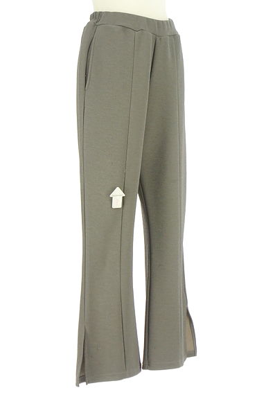 OSMOSIS（オズモーシス）の古着「loaf サイドスリットブーツカットパンツ（パンツ）」大画像４へ