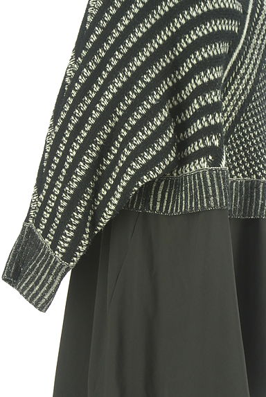 OSMOSIS（オズモーシス）の古着「loaf ニット切替ワンピース（ワンピース・チュニック）」大画像４へ