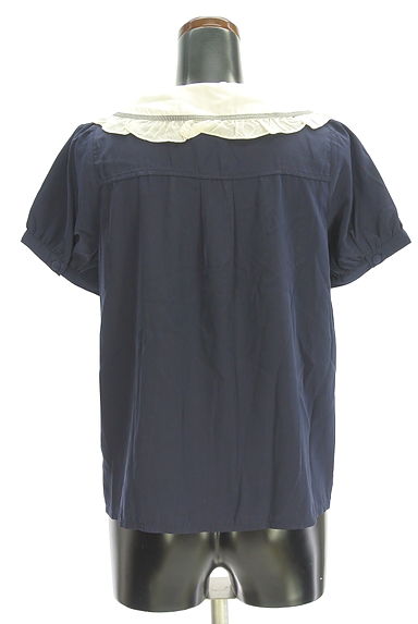 axes femme（アクシーズファム）の古着「axes femme POETIQUE フリルブラウス（ブラウス）」大画像２へ