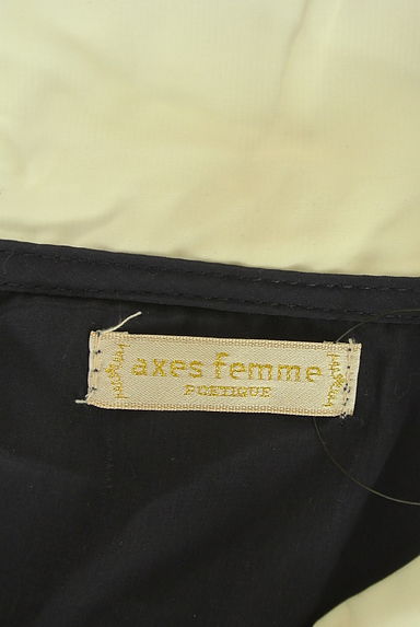 axes femme（アクシーズファム）の古着「axes femme POETIQUE フリルブラウス（ブラウス）」大画像６へ