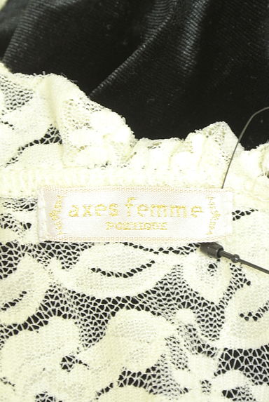 axes femme（アクシーズファム）の古着「axes femme POETIQUE レース膝上ワンピ（ワンピース・チュニック）」大画像６へ