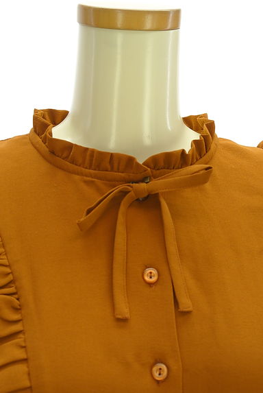 F i.n.t（フィント）の古着「パフスリーブフリルブラウス（ブラウス）」大画像４へ