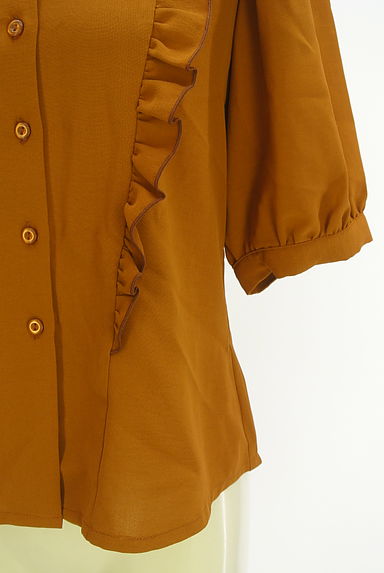 F i.n.t（フィント）の古着「パフスリーブフリルブラウス（ブラウス）」大画像５へ