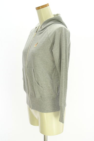 F i.n.t（フィント）の古着「ワンポイントジップパーカー（スウェット・パーカー）」大画像３へ