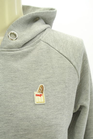 F i.n.t（フィント）の古着「ワンポイントジップパーカー（スウェット・パーカー）」大画像４へ