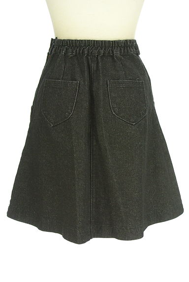 F i.n.t（フィント）の古着「ブラックデニムミニスカート（ミニスカート）」大画像２へ