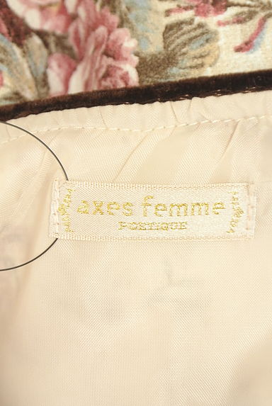 axes femme（アクシーズファム）の古着「花柄ノースリワンピース（ワンピース・チュニック）」大画像６へ