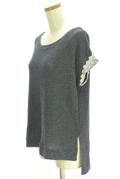 axes femme（アクシーズファム）の古着「オーバーサイズローゲージニット（ニット）」大画像３へ