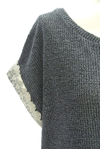 axes femme（アクシーズファム）の古着「オーバーサイズローゲージニット（ニット）」大画像４へ