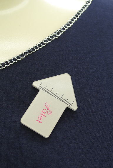 axes femme（アクシーズファム）の古着「バックレース切替ドルマンカットソー（カットソー・プルオーバー）」大画像５へ