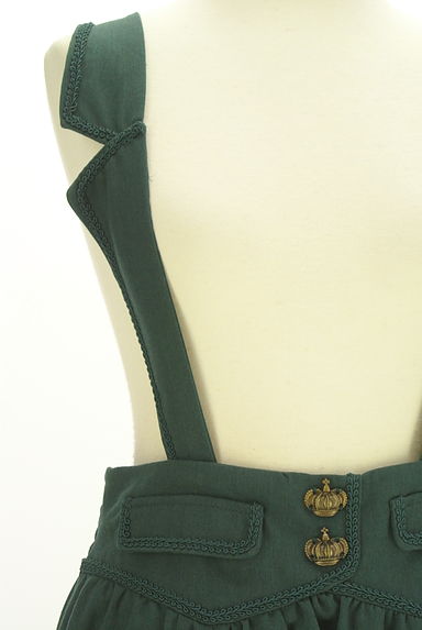 axes femme（アクシーズファム）の古着「膝丈サロペットスカート（キャミワンピース）」大画像４へ