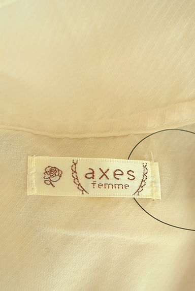 axes femme（アクシーズファム）シャツ買取実績のブランドタグ画像