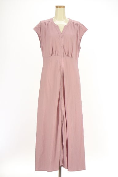 Stola.（ストラ）の古着「スキッパー襟ノースリシャツワンピース（ワンピース・チュニック）」大画像１へ