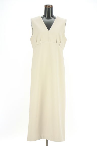 LOUNIE（ルーニィ）の古着「ウールライクジャンパースカート（キャミワンピース）」大画像１へ