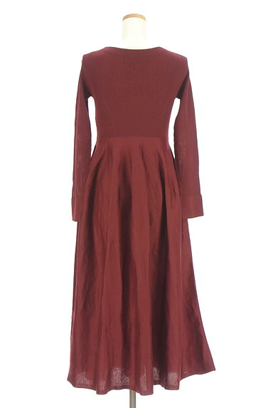 Stola.（ストラ）の古着「リブ切替ニットワンピース（ワンピース・チュニック）」大画像２へ