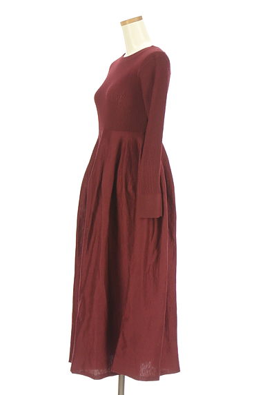 Stola.（ストラ）の古着「リブ切替ニットワンピース（ワンピース・チュニック）」大画像３へ