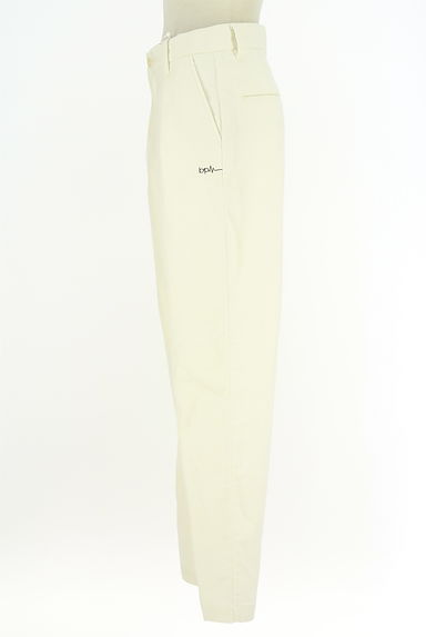 NANO universe（ナノユニバース）の古着「ロゴ刺繍入りテーパードコットンパンツ（パンツ）」大画像３へ