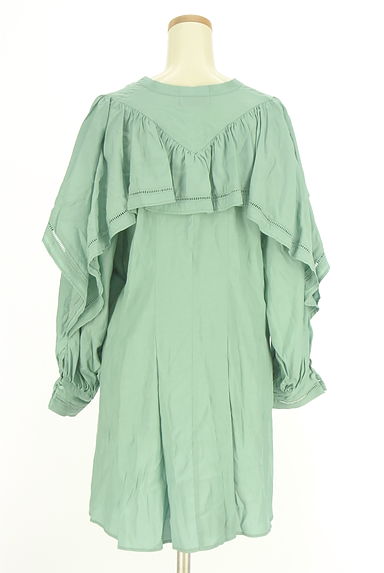 NANO universe（ナノユニバース）の古着「フリル襟カットソー（カットソー・プルオーバー）」大画像２へ