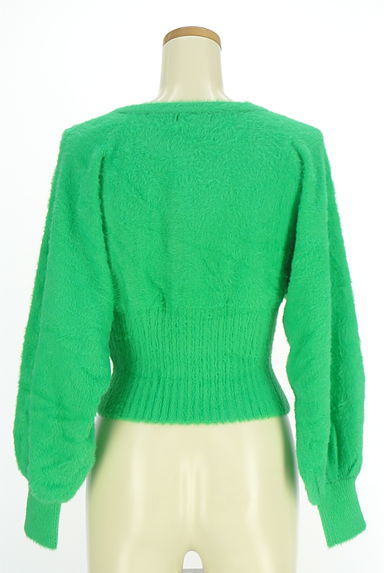 KarL Park Lane（カールパークレーン）の古着「シャギーニットカーディガン（カーディガン・ボレロ）」大画像２へ