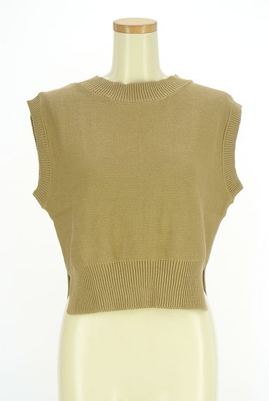 KarL Park Lane（カールパークレーン）の古着「背中リボンニットベスト（ベスト・ジレ）」大画像１へ