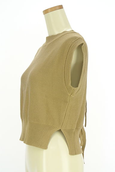 KarL Park Lane（カールパークレーン）の古着「背中リボンニットベスト（ベスト・ジレ）」大画像３へ