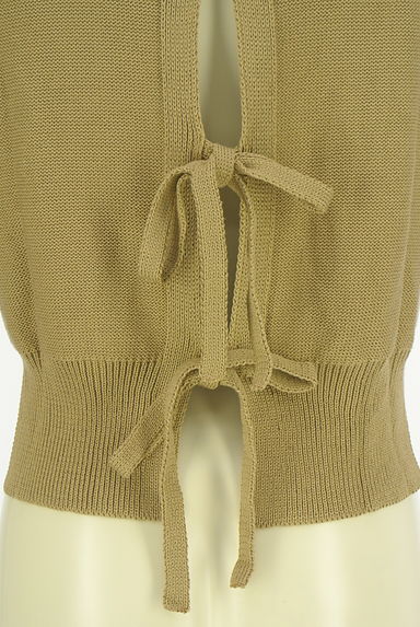 KarL Park Lane（カールパークレーン）の古着「背中リボンニットベスト（ベスト・ジレ）」大画像４へ