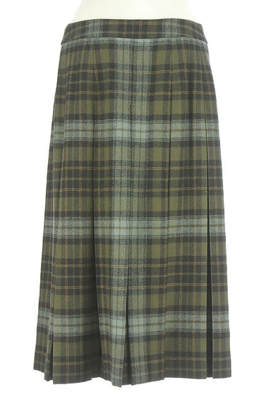 DAKS（ダックス）の古着「チェック柄ウール巻きスカート（ロングスカート・マキシスカート）」大画像２へ