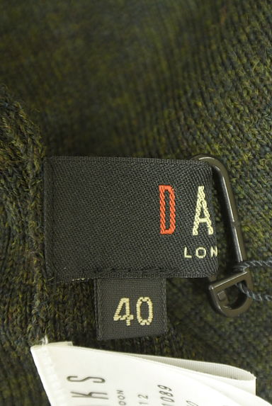 DAKS（ダックス）の古着「チェック柄ウール切替ニットカーディガン（ニット）」大画像６へ