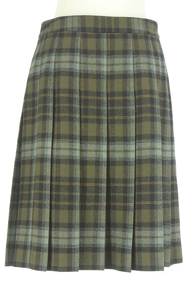 DAKS（ダックス）の古着「チェック柄ウール巻きスカート（スカート）」大画像２へ