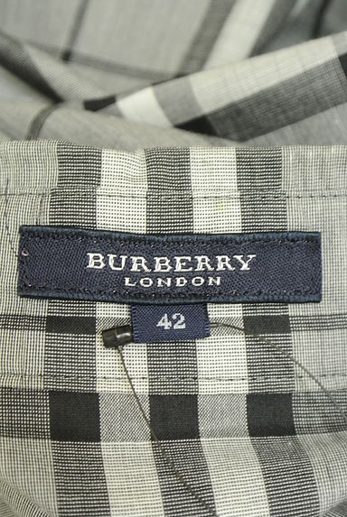BURBERRY（バーバリー）の古着「半そでチェック柄シャツワンピース（ワンピース・チュニック）」大画像６へ