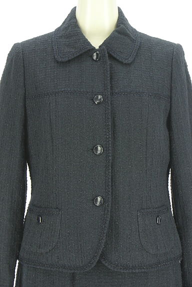 LEILIAN（レリアン）の古着「ジャケット×フレアスカート セットアップ（セットアップ（ジャケット＋スカート））」大画像４へ