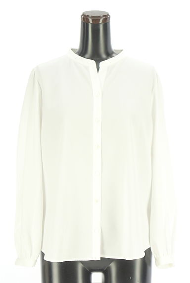 Reflect（リフレクト）の古着「ボリュームスリーブノーカラーブラウス（ブラウス）」大画像１へ