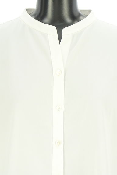 Reflect（リフレクト）の古着「ボリュームスリーブノーカラーブラウス（ブラウス）」大画像４へ