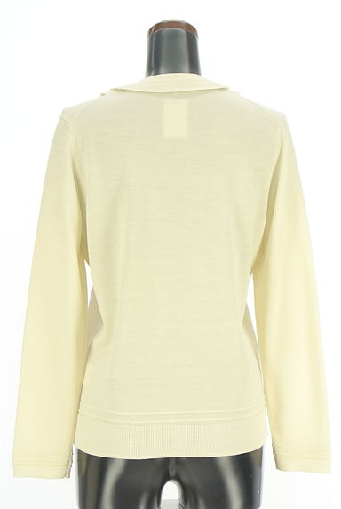 SCAPA（スキャパ）の古着「ティアードフリルラメ入りニットカーディガン（カーディガン・ボレロ）」大画像２へ