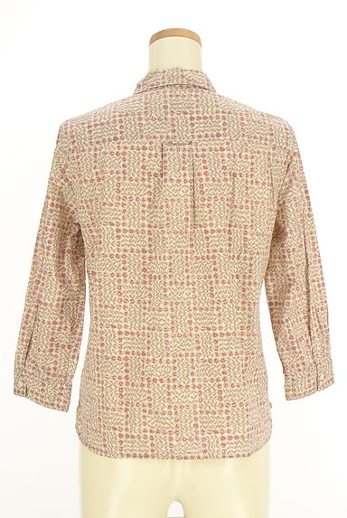 KEITH（キース）の古着「8分袖花柄シャツ（ブラウス）」大画像２へ