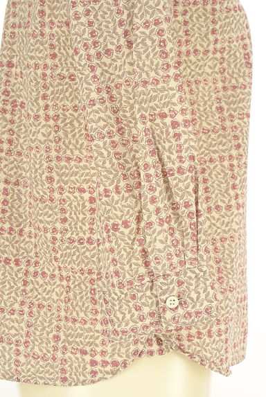 KEITH（キース）の古着「8分袖花柄シャツ（ブラウス）」大画像４へ