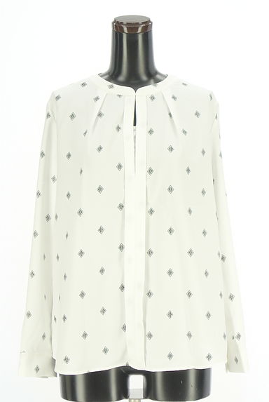 INDIVI（インディヴィ）の古着「ひし形模様カットソー（カットソー・プルオーバー）」大画像１へ